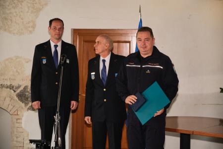 Igor Rakar z Medobčinske uprave Istre. Foto: Izpostava URSZR Koper.
